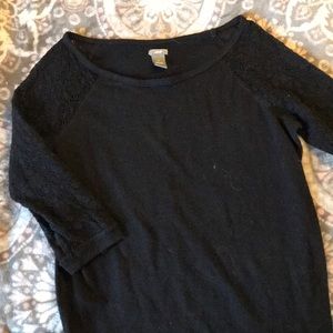 Aerie quarter sleeve top